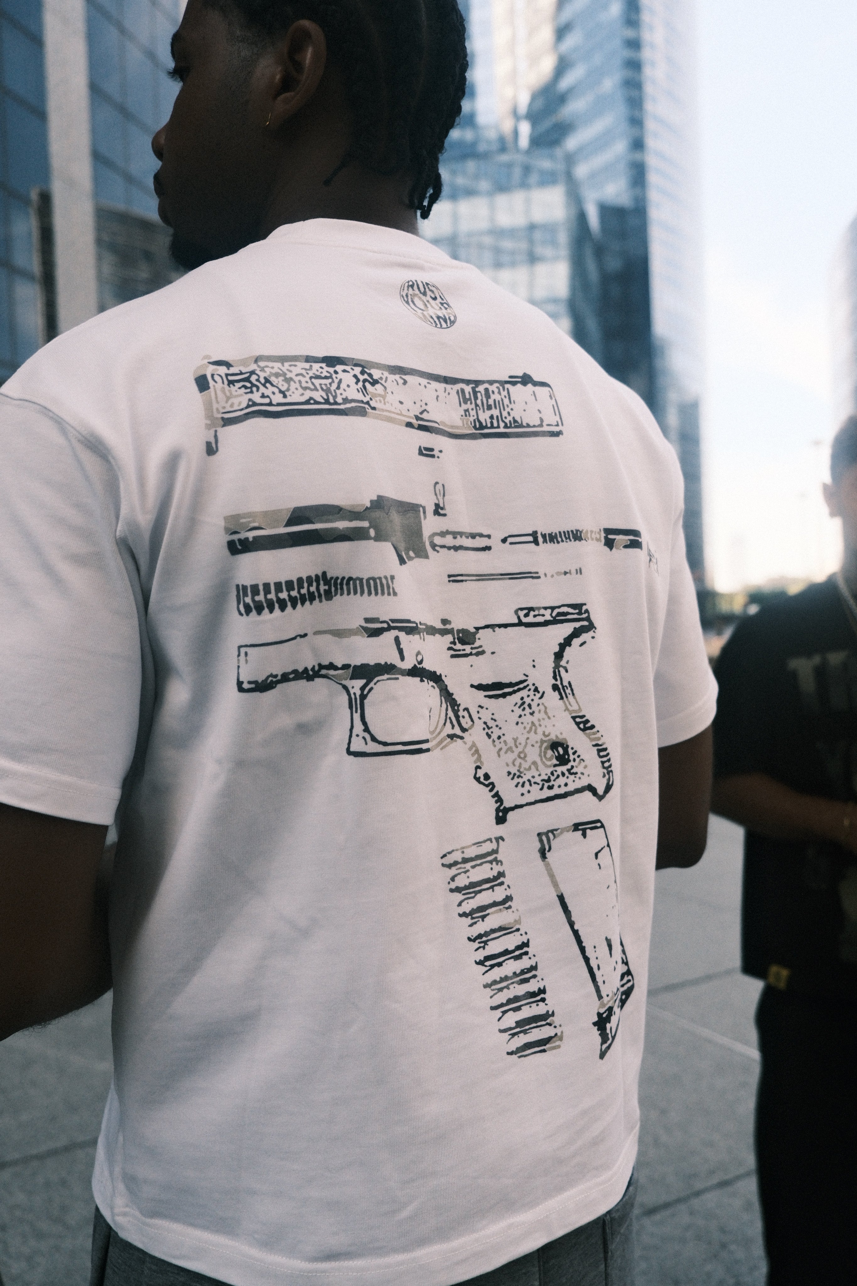 TRUST YOUR GL*CK WHITE - TEE