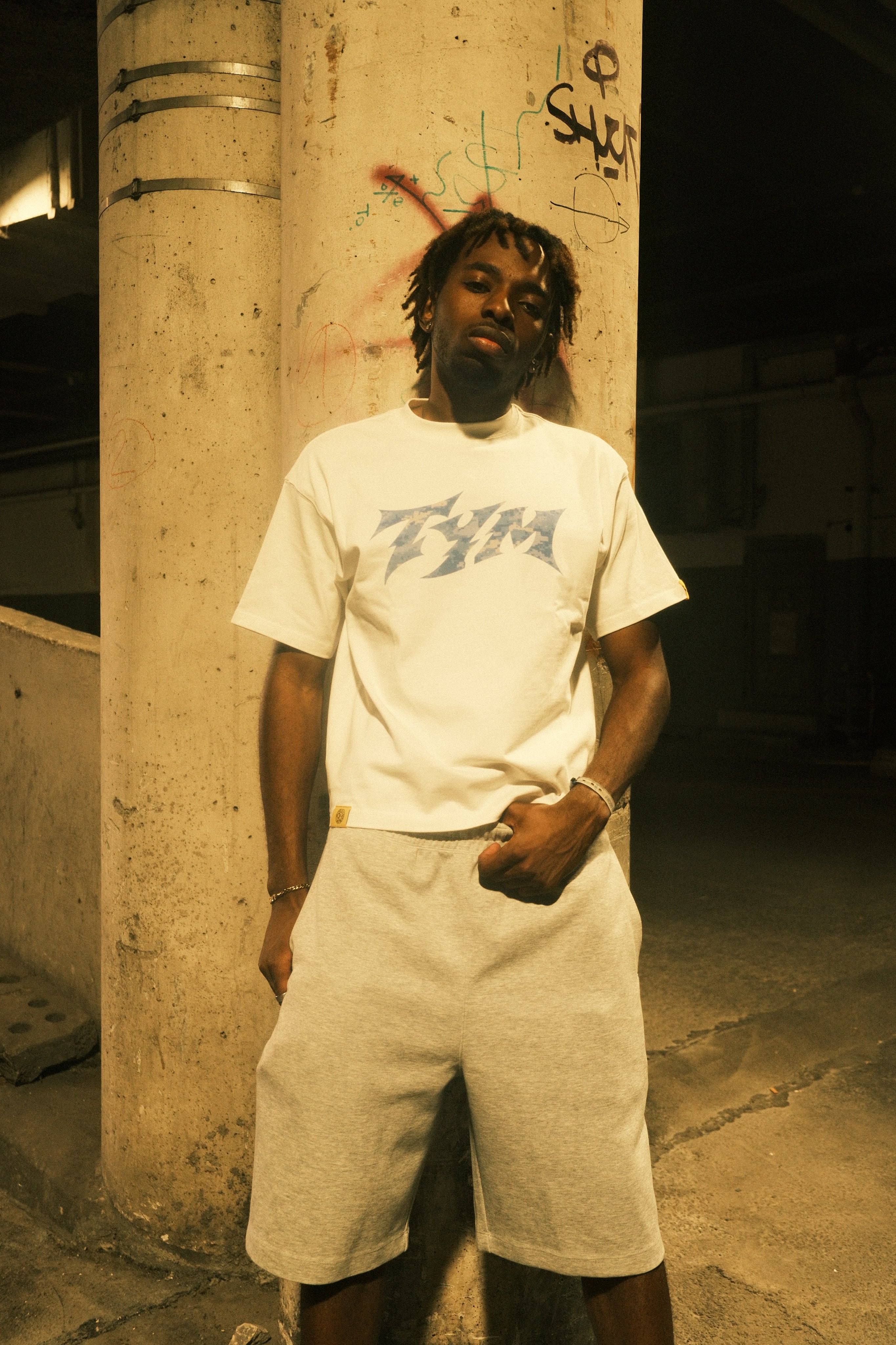 TYM - BLUE CAMO TEE